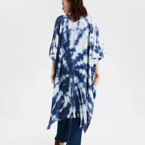 American Eagle Tie Dye Kimono